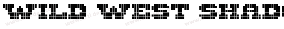 Wild West Shadow字体转换